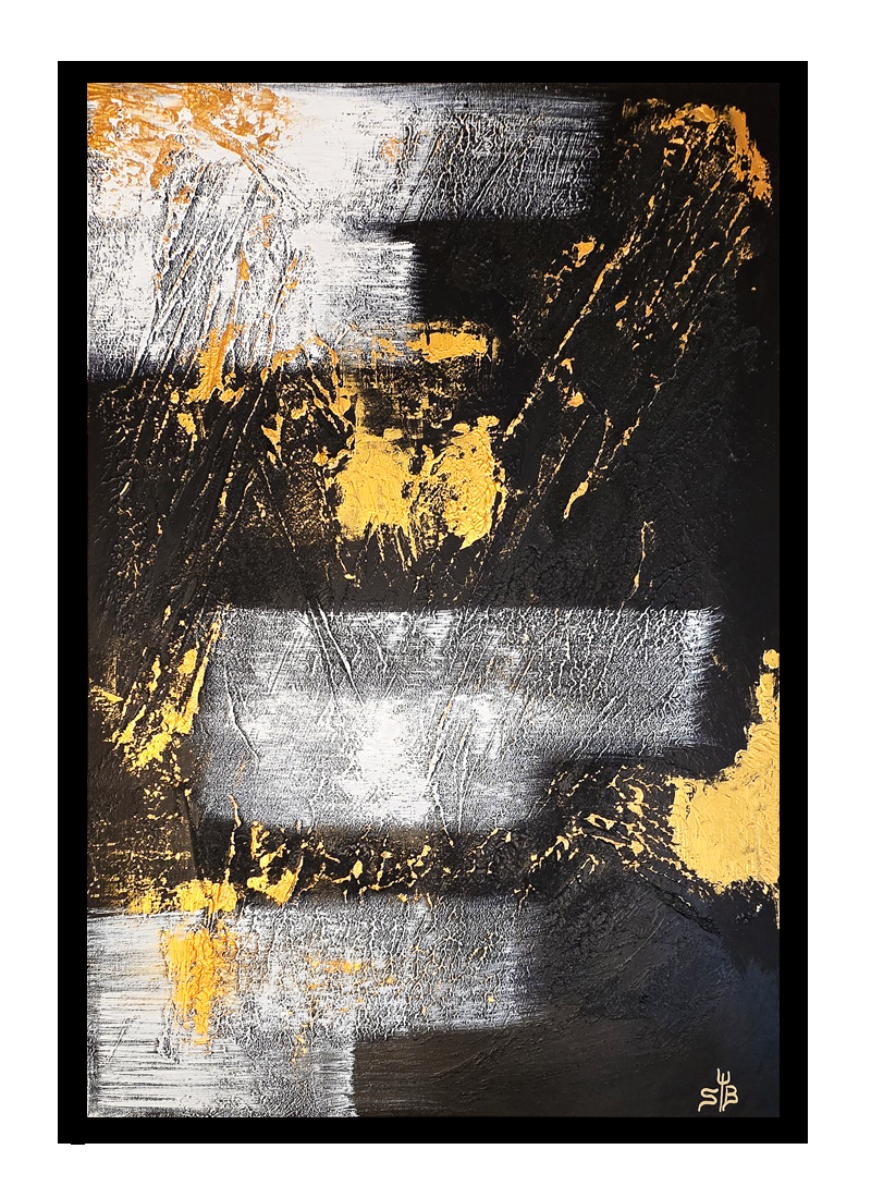 Scott Bulkley Abstract Art - Home Ombra Della Luna