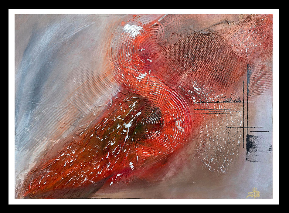 Scott Bulkley Abstract Art - Home Spiral Architect