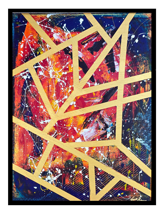 Scott Bulkley Abstract Art - Home Symptom of the Universe